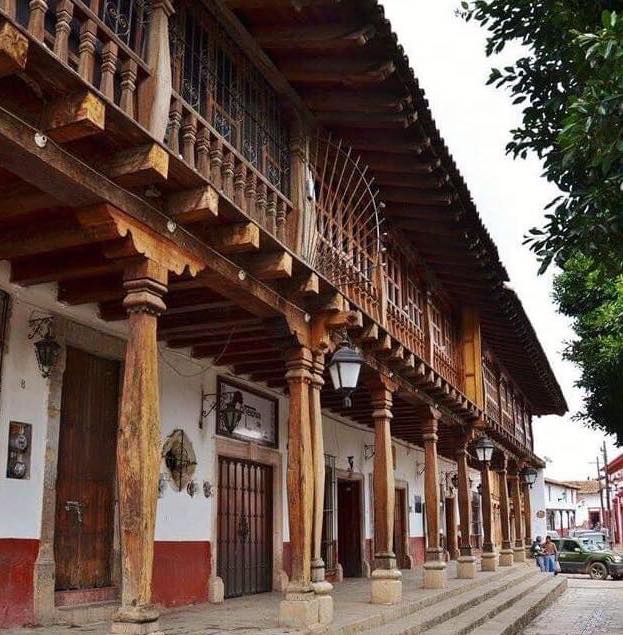 Street view of Tapalpa jalisco en México